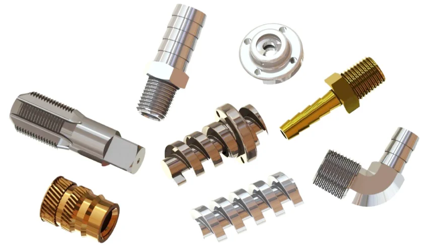 Complex Screw Machined Parts